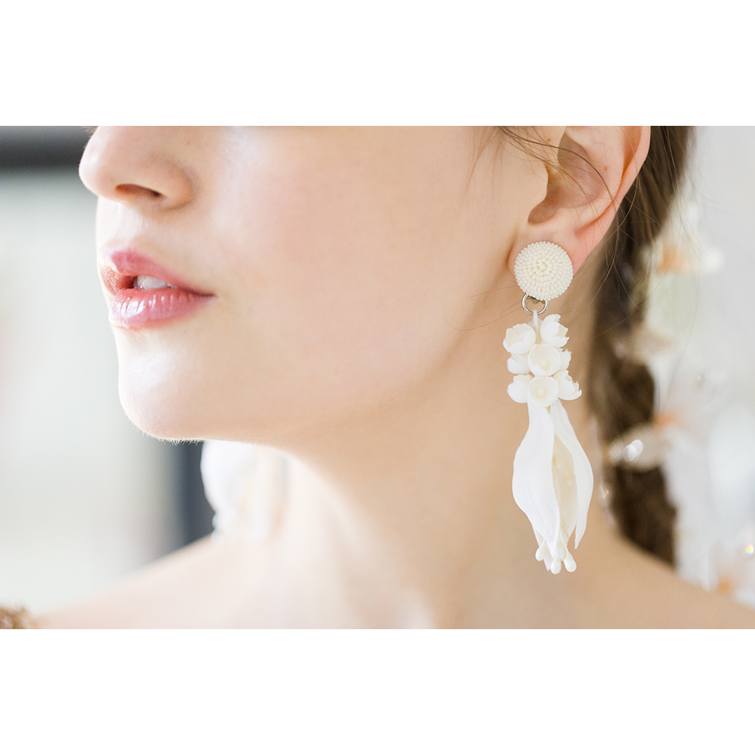 ADELE EARRING&PIERCE(アデュレイヤリング&ピアス)(オフ)orgablanca