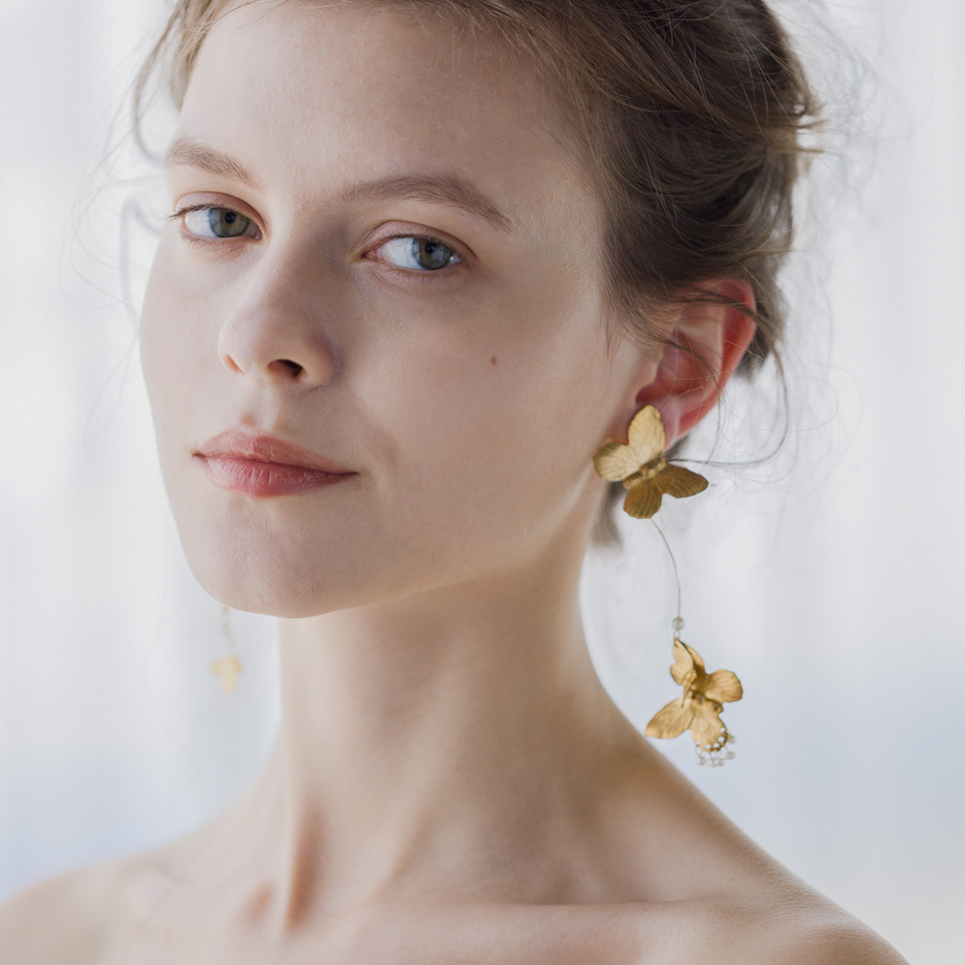 現品特価MaisonChouChou イヤリング/ OLEO EARRING アクセサリー