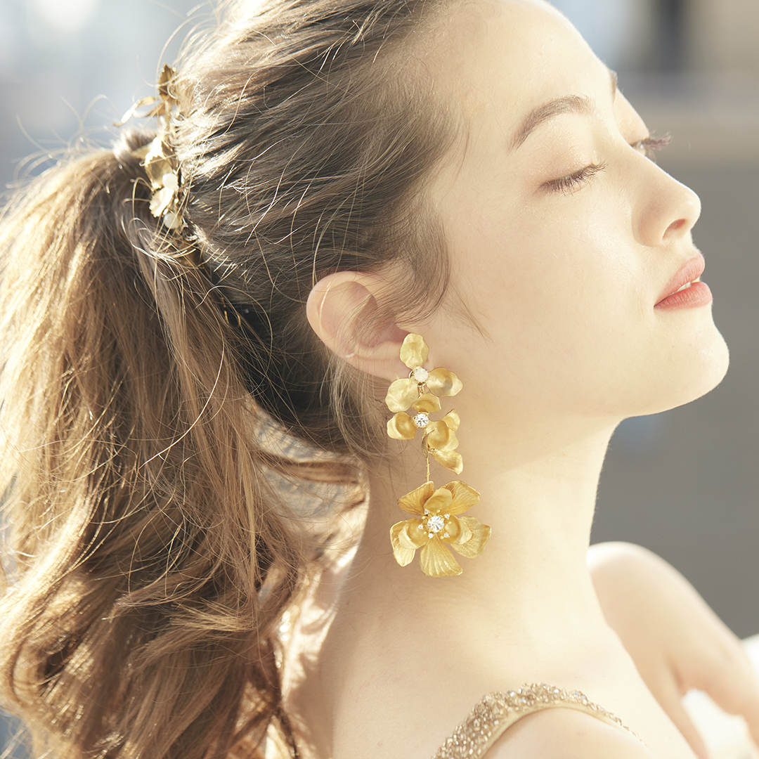 SOWA EARRING orgablanca ウェディング イヤリング 結婚式