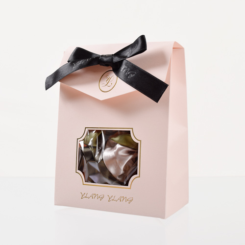 ギフトBOX入り】トリプルミックスシュシュ(グリーン)YLANG ギフトBOX入り】トリプルミックスシュシュ(グリーン)YLANG